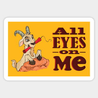 Goat Trick! All eyes on me! Sticker